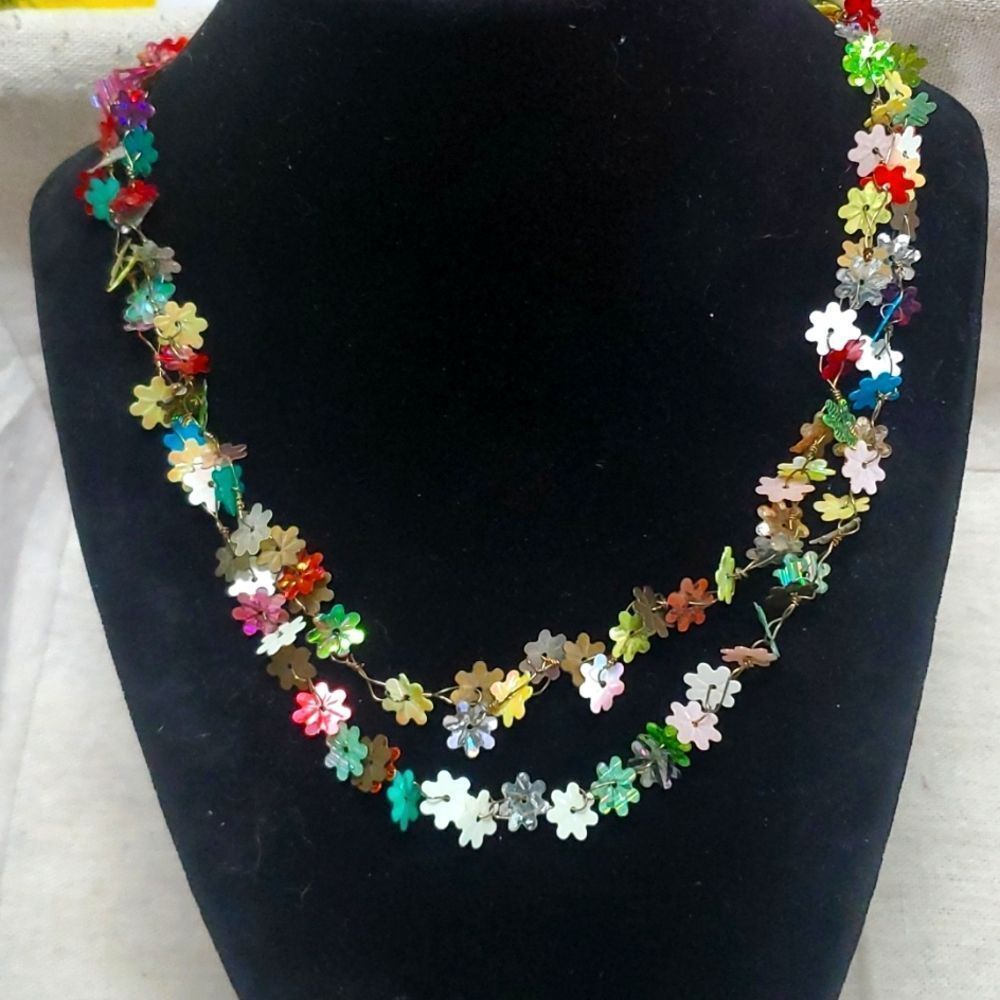 Floral Multicolor Necklace
